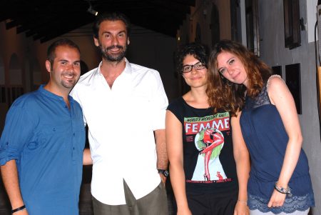 Andrea, Fabrizio, Alice, Valeria - La valigia dell'attore 2012 - Foto Fabio Presutti
