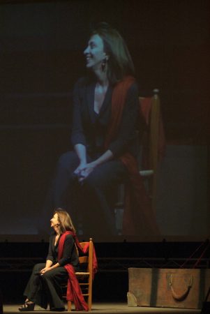Anna Bonaiuto - La valigia dell'attore 2011 - Foto di Gianni Fano