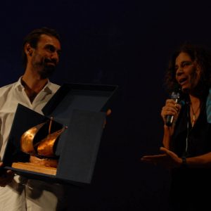 Premio Volonté - Fabrizio Gifuni. Giovanna Gravina - La valigia dell'attore 2012 - Foto Fabio Presutti