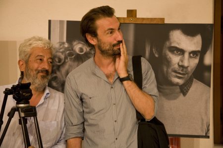 Fabrizio Gifuni, Gianfranco Cabiddu - La valigia dell'attore 2012 - Foto di Nanni Angeli