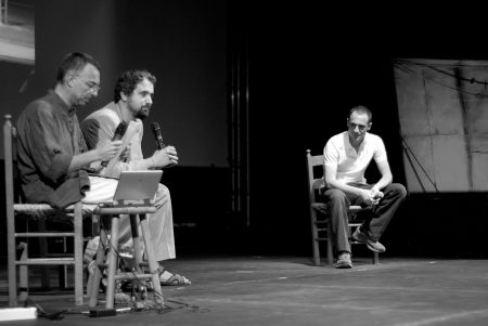 F. Deriu, B. Sollazzo, E. Germano - La valigia dell'attore 2009 - Foto di Fabio Presutti 2