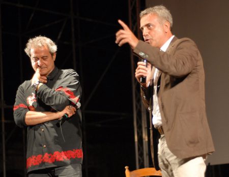 Ennio Fantastichini, Massimo Ghini - La valigia dell'attore 2009 - Foto di Fabio Presutti