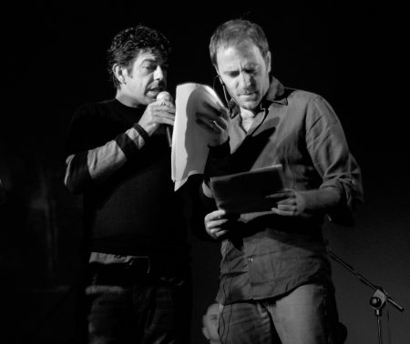 Improvvisazione - P. Favino, V. Mastandrea - La valigia dell'attore 2009 - Foto di Fabio Presutti