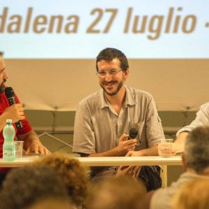 Gian Luigi Pucciarelli , Boris Sollazzo, Enrico Magrelli - La Valigia dell'attore 2015 - Foto di Fabio Presutti
