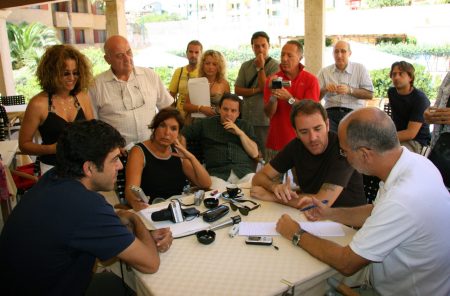 Conferenza stampa - La valigia dell'attore 2009 - Foto di Eugenio Mangia