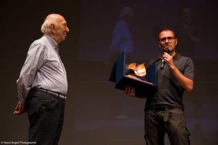 Premio Volonté - Valerio Mastandrea, Giuliano Montaldo - La valigia dell'attore 2013 - Foto di Nanni Angeli