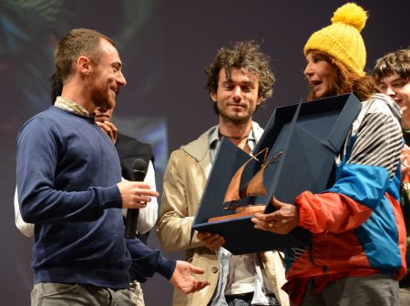 Premio Volonté - Elio Germano, Angelica Ippolito - La valigia dell'attore 2014 - Foto di Fabio Presutti