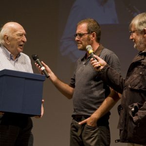 Premio Volonté - Giuliano Montaldo, Valerio Mastandrea, Felice Laudadio - La valigia dell'attore 2013 - Foto di Nanni Angeli 1