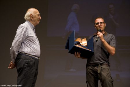 Premio Volonté - Giuliano Montaldo, Valerio Mastandrea - La valigia dell'attore 2013 - Foto di Nanni Angeli