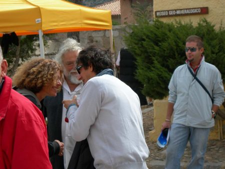 C.E.A.- Caprera - S. Rubini, F. Marotti, G. Gravina, A. Bebbu - La valigia dell'attore 2006 - Foto di Franco Rea