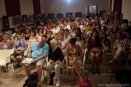 31 luglio 2016 - Ex magazzini Ilva - Cala Gavetta - Incontro con Alessandro Borghi e Roberta Mattei - foto di Nanni Angeli