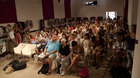 31 luglio 2016 - Ex magazzini Ilva - Cala Gavetta - Omaggio a Francesco Rosi. Incontro con Carolina Rosi - foto di Nanni Angeli