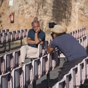 28 luglio - Fortezza I Colmi - Incontro con Babak Karimi condotto da Enrico Magrelli Boris Sollazzo Fabrizio Deriu - La Valigia dell'Attore 2017 - foto di Nanni Angeli
