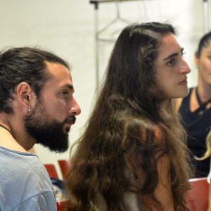 ValigiaLab 2018 - Laboratorio condotto da Paolo Rossi con la partecipazione di Silvia Scola e la collaborazione del Professor Fabrizio Deriu - Foto di Ugo Buonamici