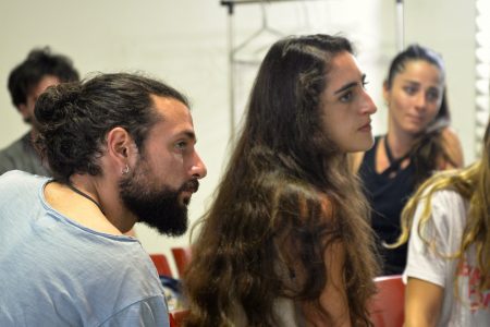 ValigiaLab 2018 - Laboratorio condotto da Paolo Rossi con la partecipazione di Silvia Scola e la collaborazione del Professor Fabrizio Deriu - Foto di Ugo Buonamici