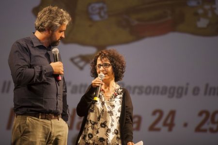 La Valigia dell'Attore - Venerdi 27 luglio 2018 - Ore 21,30 - Fortezza I Colmi - Consegna del Premio Cagliari Film Fest a Annarita Zambrano - Foto di Nanni Angeli