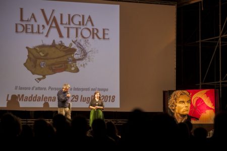 La Valigia dell'Attore - Venerdi 27 luglio 2018 - Ore 21,30 - Fortezza I Colmi - Consegna del Premio Cagliari Film Fest a Annarita Zambrano - Foto di Nanni Angeli