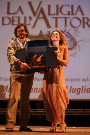 La Valigia dell'Attore - 25 luglio 2018 – Fortezza i Colmi – Premio Volonté a Isabella Ragonese - foto di Nanni Angeli