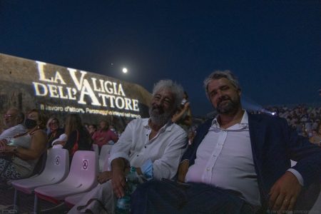 La Valigia dell’attore – 1 agosto 2020 – Fortezza I Colmi – Ore 21,15 - Gianfranco Cabiddu e Boris Sollazzo - foto ©Nanni Angeli