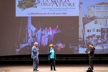 La Valigia dell’attore – 27 luglio 2022 – Fortezza I Colmi – Boris Sollazzo, Giovanna Gravina e Francesco Piras - foto ©Nanni Angeli