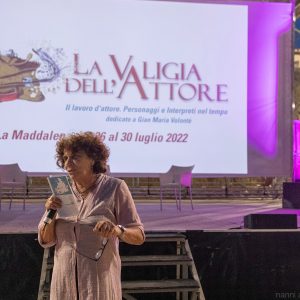 La Valigia dell’attore – 29 luglio 2022 – Fortezza I Colmi – Giovanna Gravina - foto © Nanni Angeli