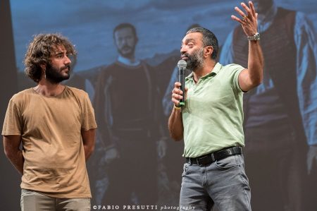 La Valigia dell’attore – 27 luglio 2022 – Fortezza I Colmi – Andrea Nicolò Staffa e Fiorenzo Mattu - foto ©Fabio Presutti