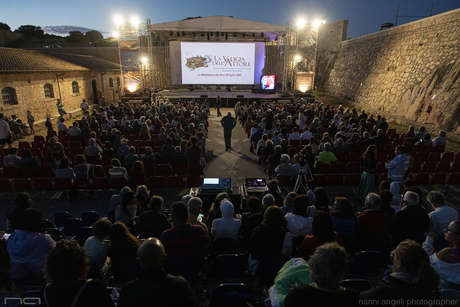 La Valigia dell’attore – 27 luglio 2022 – Fortezza I Colmi - Premio Volonté 2023 a Ficarra e Picone - foto ©Nanni Angeli